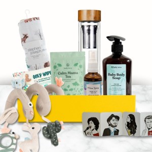 מארז מתנת לידה לאמא ממותגת מארז מתנת לידה לאמא ממותגת